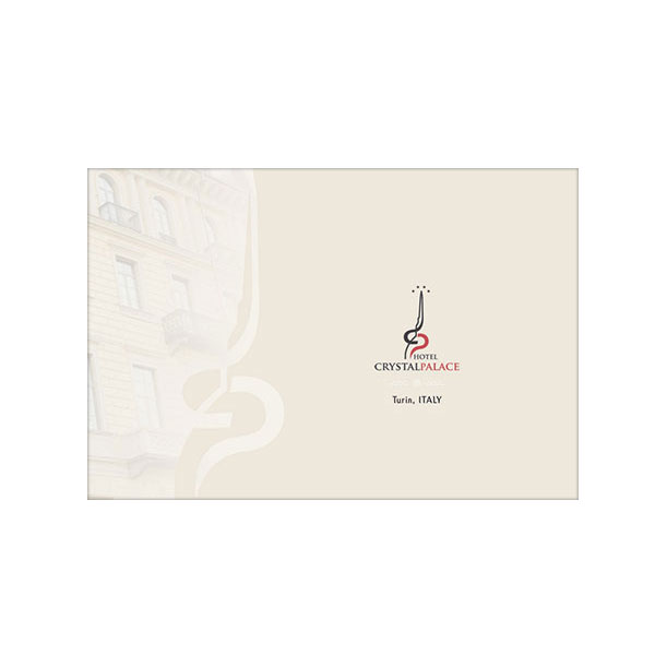 Studio grafico - Brochure - HOTEL CRYSTAL PALACE