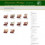 Sito Web - Numismatica Pacchiega - Pagina con vetrina degli articoli