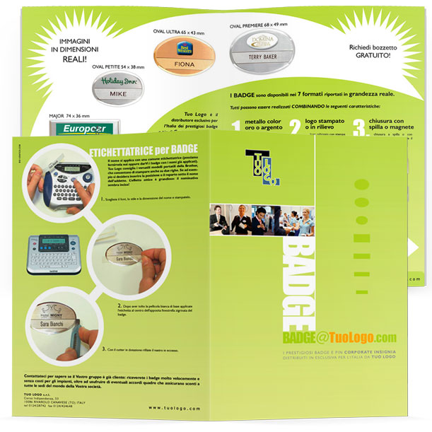 Studio grafico - Brochure - TUOLOGO SRL